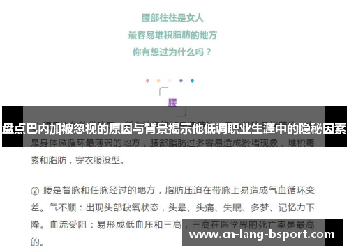 盘点巴内加被忽视的原因与背景揭示他低调职业生涯中的隐秘因素