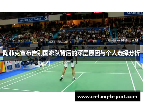 陶菲克宣布告别国家队背后的深层原因与个人选择分析