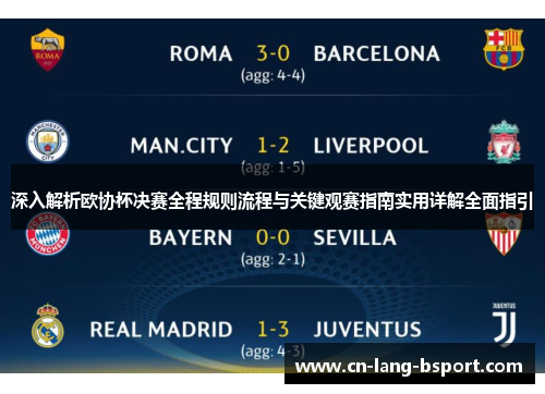 深入解析欧协杯决赛全程规则流程与关键观赛指南实用详解全面指引 深入解析欧协杯决赛全程规则流程与关键观赛指南实用详解全面指引